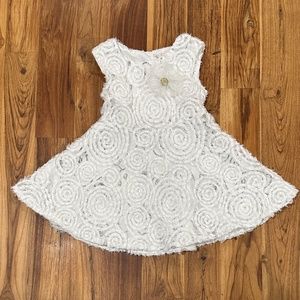 Kids Cach Cach White Dress Size 24 Months